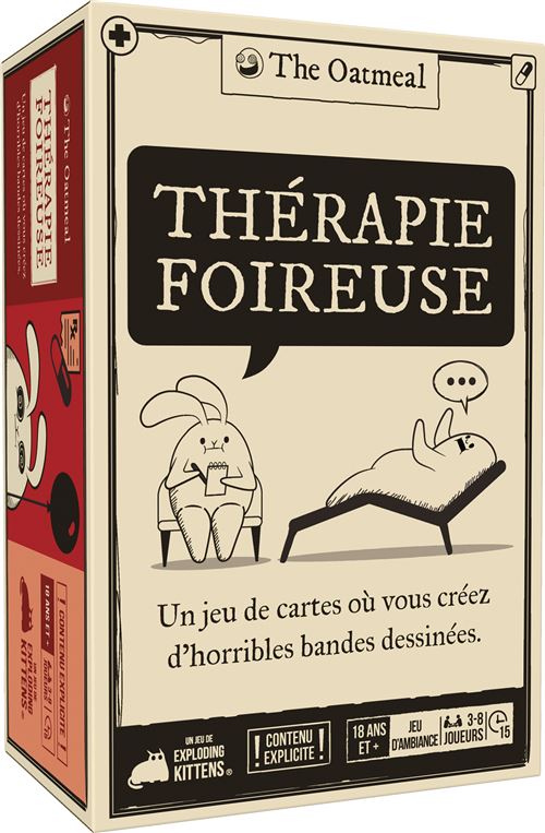 Jeu d'ambiance Asmodee Thérapie Foireuse