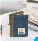 Portefeuille Mr. Wonderful Do something amazing today Bleu et Vert