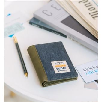 Portefeuille Mr. Wonderful Do something amazing today Bleu et Vert