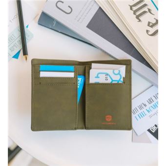 Portefeuille Mr. Wonderful Do something amazing today Bleu et Vert