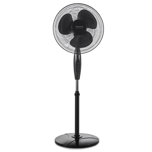 Ventilateur Pied Taurus Greco 16 Cr Elegance Noir