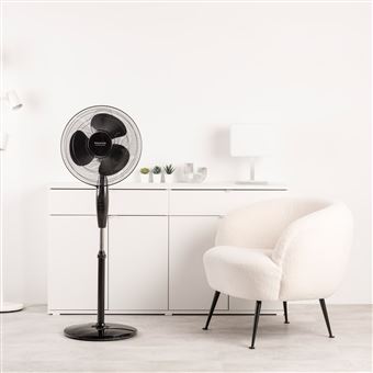 Ventilateur Pied Taurus Greco 16 CR Elegance Noir