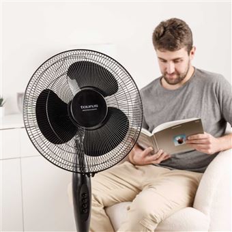 Ventilateur Pied Taurus Greco 16 CR Elegance Noir