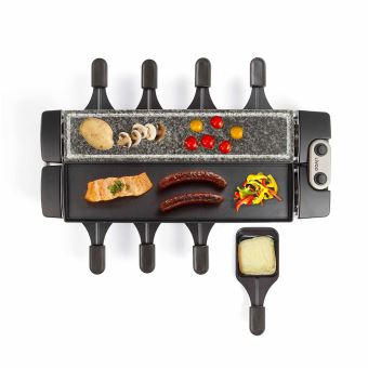 Appareil à Raclette Livoo DOC259 - 4 Personnes - 800W - Grill Amovible