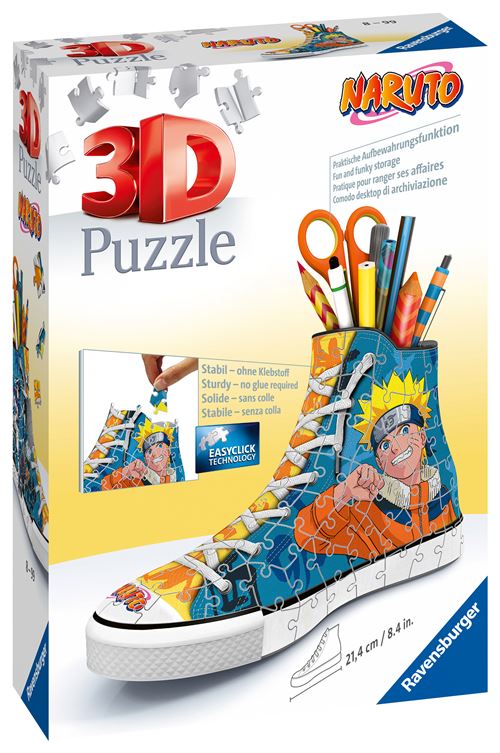Puzzle 3D 108 pièces sneaker : Naruto Ravensburger France