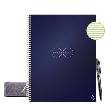 Carnet Ligné RocketBook Core Letter A4 Navy