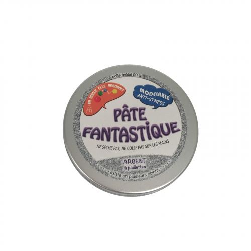 Kit créatif WDK Pâte Fantastique Argent Pail