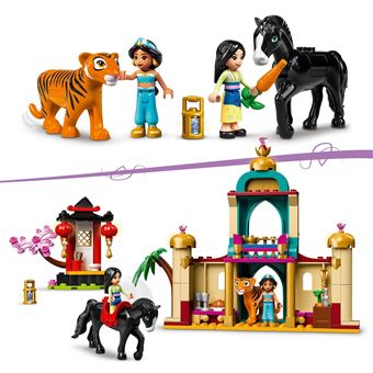 LEGO® Disney 43208 L’aventure de Jasmine et Mulan