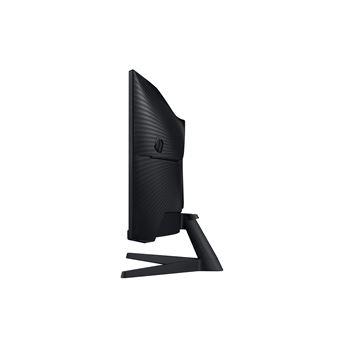 Samsung Odyssey G5 C34G55TWWP - G55T Series - écran LED - jeux - incurvé - 34" - 3440 x 1440 UWQHD @ 165 Hz - VA - 250 cd/m² - 2500:1 - HDR10 - 1 ms - HDMI, DisplayPort - noir