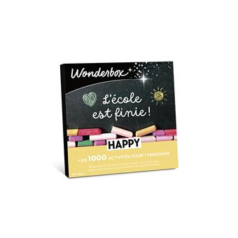 Coffret cadeau Happy L'école est finie - 1