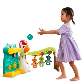 Aire de jeux Infantino Multi activités 4 en 1