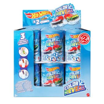Véhicules Hot Wheels Color Reveal Modèle aléatoire