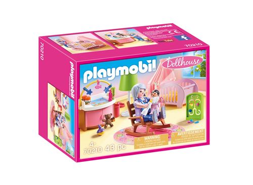 Playmobil Dollhouse 70210 Chambre De Bébé