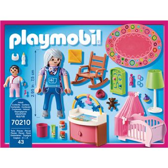 Playmobil Dollhouse 70210 Chambre de bébé