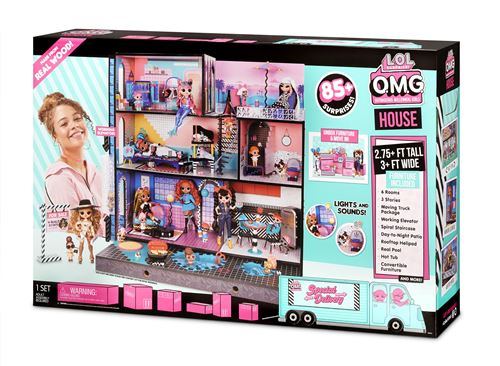 Accessoire poupée L.O.L Surprise OMG Maison avec poupée
