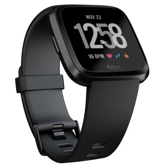 Montre Connectee Fitbit Versa Noir Montre Connectee Achat Prix Fnac