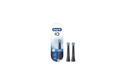 Oral-B iO Series Ultimate Clean - Reserve-borstelkop - voor tandenborstel (pak van 2) - voor iO Series 7 Ultimate Clean; 8 Ultimate Clean; 9 Ultimate Clean