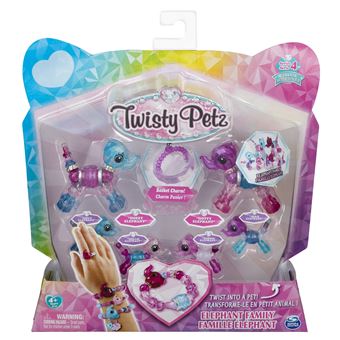 Pack de famille figurines Twisty Petz Modèle aléatoire
