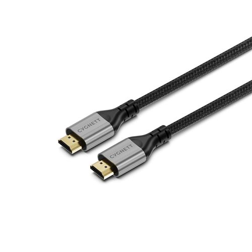 Câble Cygnett HDMI 2.1 2,5 m Noir