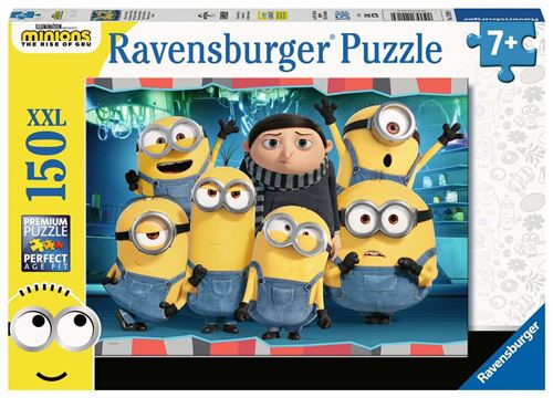 Puzzle Ravensburger Bien Plus Qu'Un Minion 150 Pièces Xxl