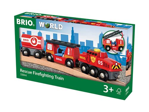 BRIO TRAIN DES POMPIERS