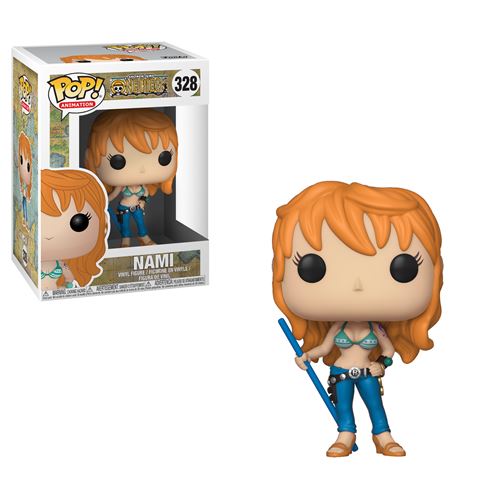 Figura Funko Pop! One Piece Nami Modelo 328 | 23194 -  Original - Figuras Miniaturas Coleccionables Para Exhibición - Idea De Regalo - Mercancía Oficial - Juguetes Para Niños Y Adultos - Fans