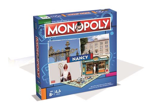 Jeu de société Monopoly Nancy Winning Moves