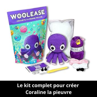 Kit de crochet Mywoolease Coraline la pieuvre