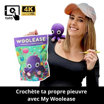 Kit de crochet Mywoolease Coraline la pieuvre