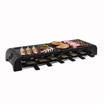 Appareil à raclette 12 personnes Livoo DOC185 1800 W Noir