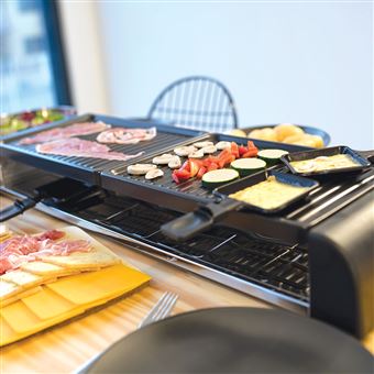 Appareil à raclette 12 personnes Livoo DOC185 1800 W Noir