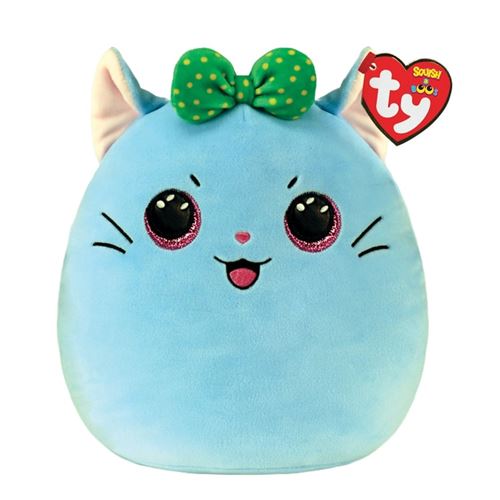 Ty Vert Peluche Squish A Boo's Medium Kirra Le Chat