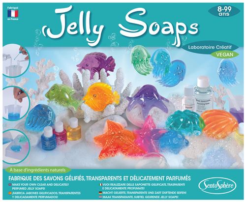 Création parfum et cosmétique SentoSphère Jelly Soaps