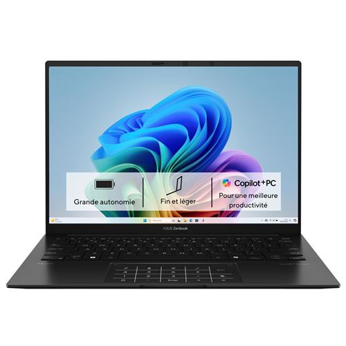 Zenbook 14 UM3406KA DRFQD304W 14 Copilot+ AMD Ryzen AI 7 RAM SSD - vue 2
