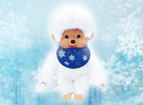 Monchhichi Kiki Bonhomme De Neige - Édition Christmas 2013, 18 Cm