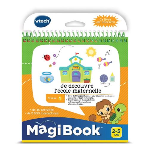Magibook Je découvre l'école maternelle Vtech
