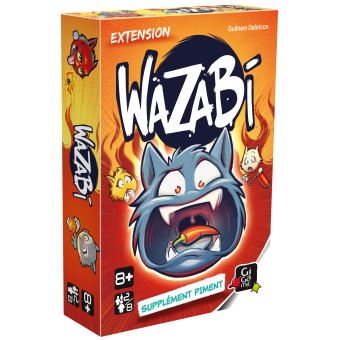 Jeu de société Gigamic Wazabi Extension Supplément Piment