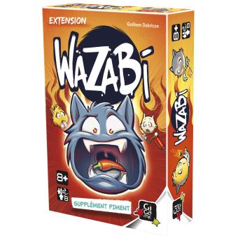 Jeu de société Gigamic Wazabi Extension Supplément Piment