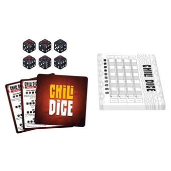 Jeu d’ambiance Gigamic Chili Dice