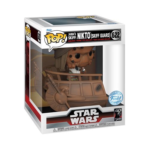 Figurine Funko Pop Deluxe Return of The Jedi Build a Scene Nikto État correct - Funko reconditionné disponible sur Fnac