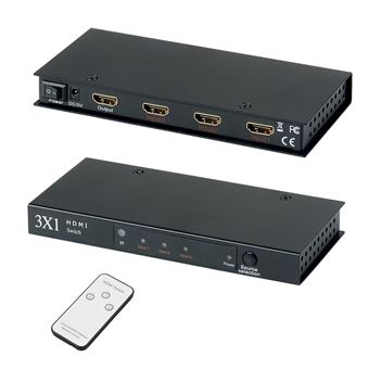 Switch Erar HDMI UHD 4K Noir - 1