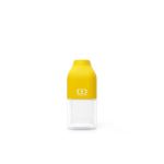 Bouteille de forme carrée Monbento Positive S Jaune Moutarde