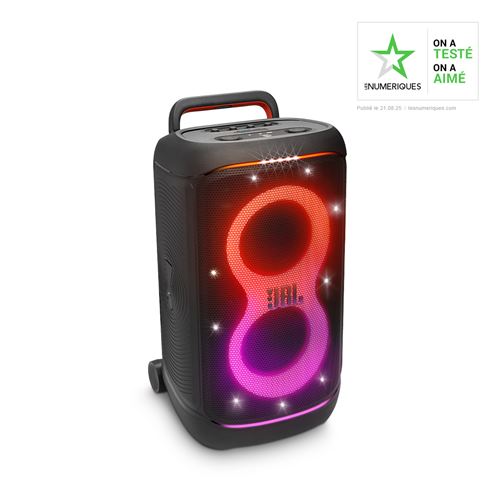 Enceinte Sono DJ Portable JBL Partybox 520 – 400 W, Bluetooth, IPX4, 15 h Autonomie