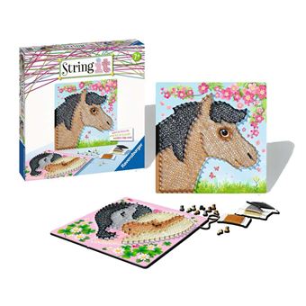 Kit créatif Ravensburger String it midi Chevaux