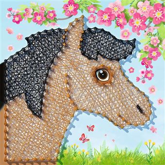 Kit créatif Ravensburger String it midi Chevaux