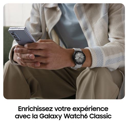 Montre connectée Samsung Galaxy Watch6 Classic Bluetooth