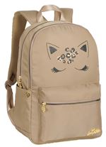 Sac à dos Miss Lemonade Cut Faces Kitten Beige