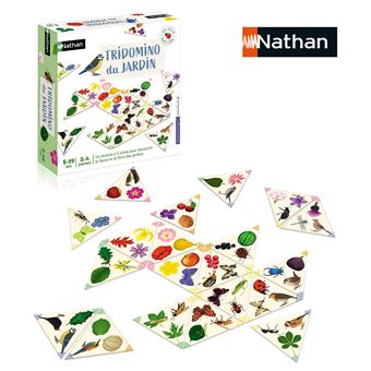 Jeu découverte Nathan Tridomino Du Jardin