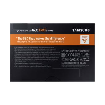 Disque Dur SSD Samsung 860 EVO 500 Go - SATA M.2 Type 2280