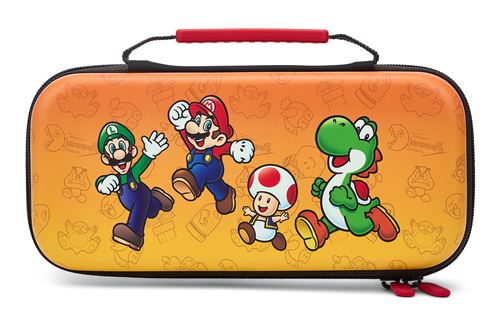 Boîtier de protection fin pour Nintendo Switch PowerA Mario et amis